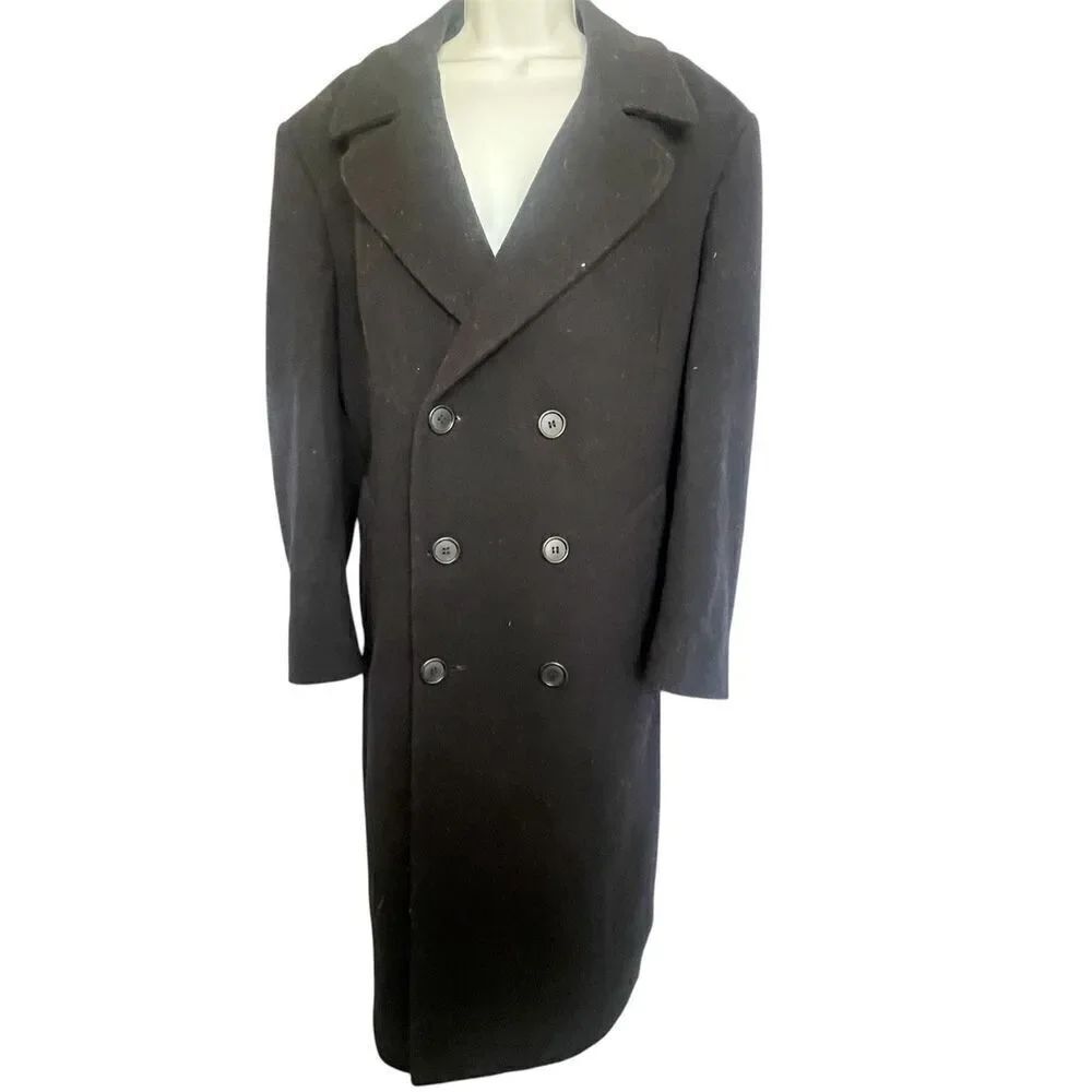 Vintage London Fog Wool Peacoat Pea Coat 40 Short